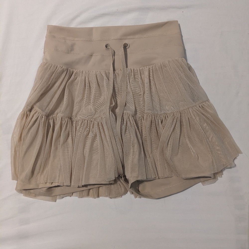EUC POPFLEX | Pirouette Skort | Cafe au Latte